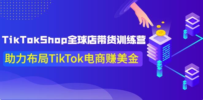 tiktok跨境电商平台：最新TikTokShop全球店带货训练营